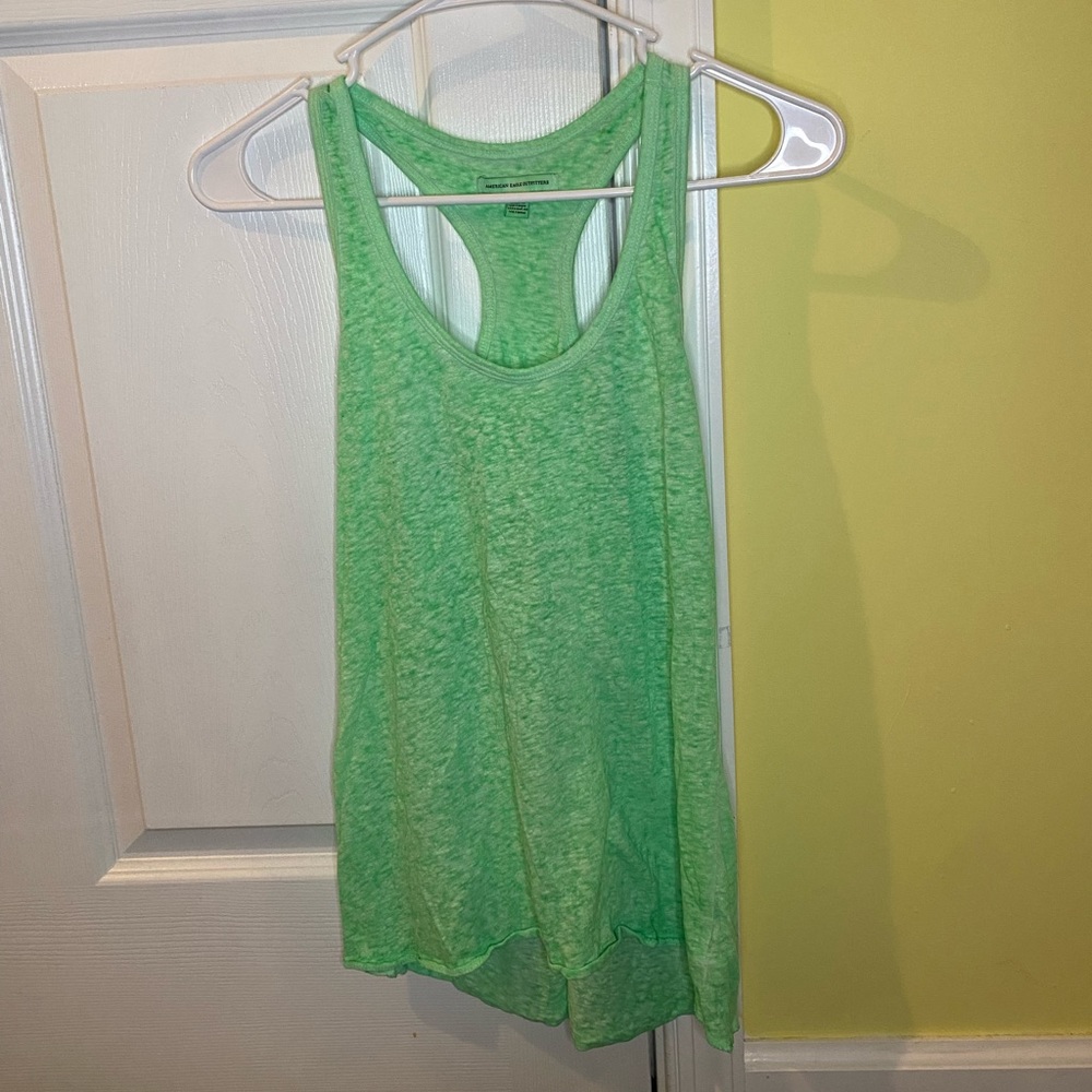 American Eagle green tank top